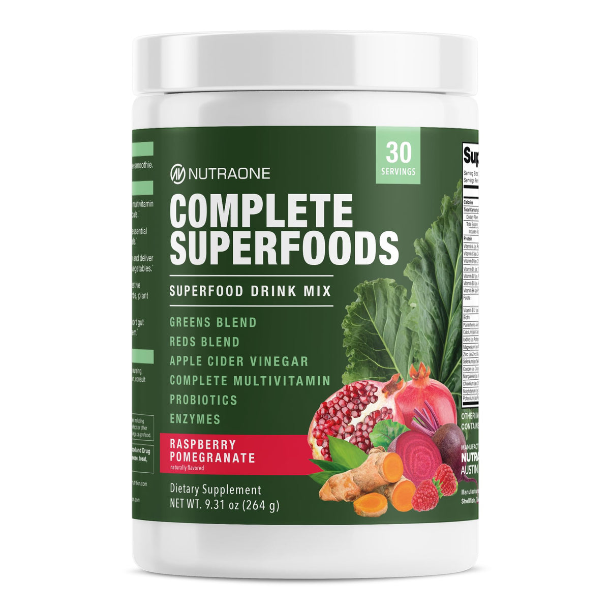 NutraOne Multi-Enzyme Supplement front view