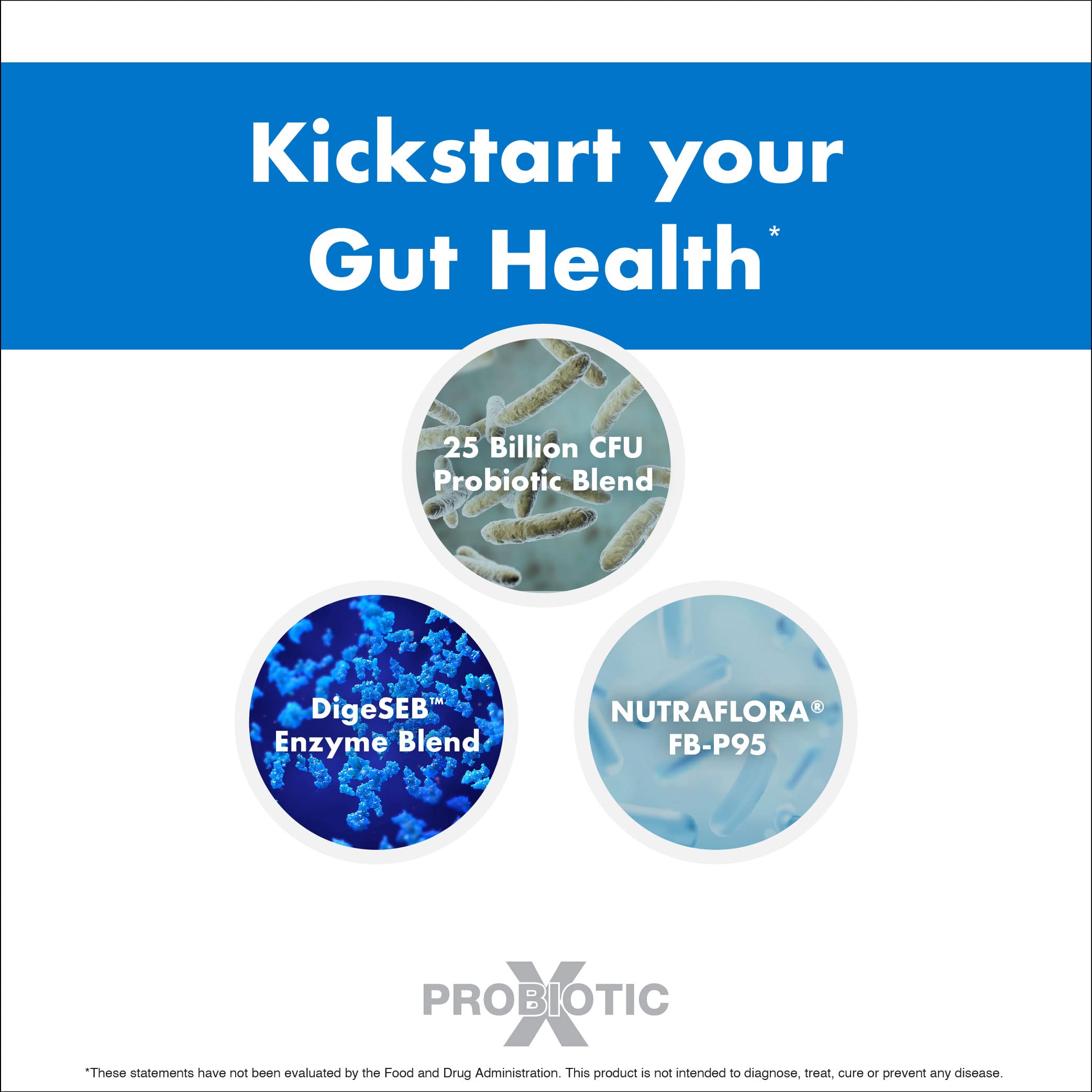 NutraOne Probiotic X Multi-Enzymes 50g capsule in hand
