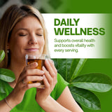 NutraPeaks Herbal Liquid Drops 150g in a glass of water