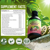 NutraPeaks Soursop Bitters Liquid bottle with label