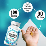 NutraPep 180 capsules bottle top view