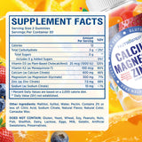 NutraPep Calcium Magnesium Zinc Gummies packaging details