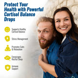 NutraPep Cortisol Health Drops 60mL liquid dropper