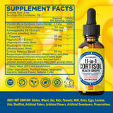 NutraPep Cortisol Health Drops 60mL on a kitchen counter