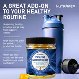 NutraPep Creatine Monohydrate Gummies on a kitchen counter