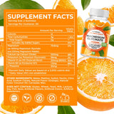 NutraPep Magnesium Glycinate Gummies back view packaging