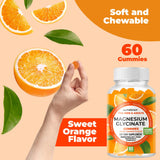 NutraPep Magnesium Glycinate Gummies lifestyle scene with fruits
