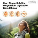 NutraPep Magnesium Glycinate Liquid Drops 132g lifestyle scene