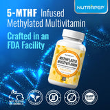 NutraPep Methylated Multivitamin side view showing capsules