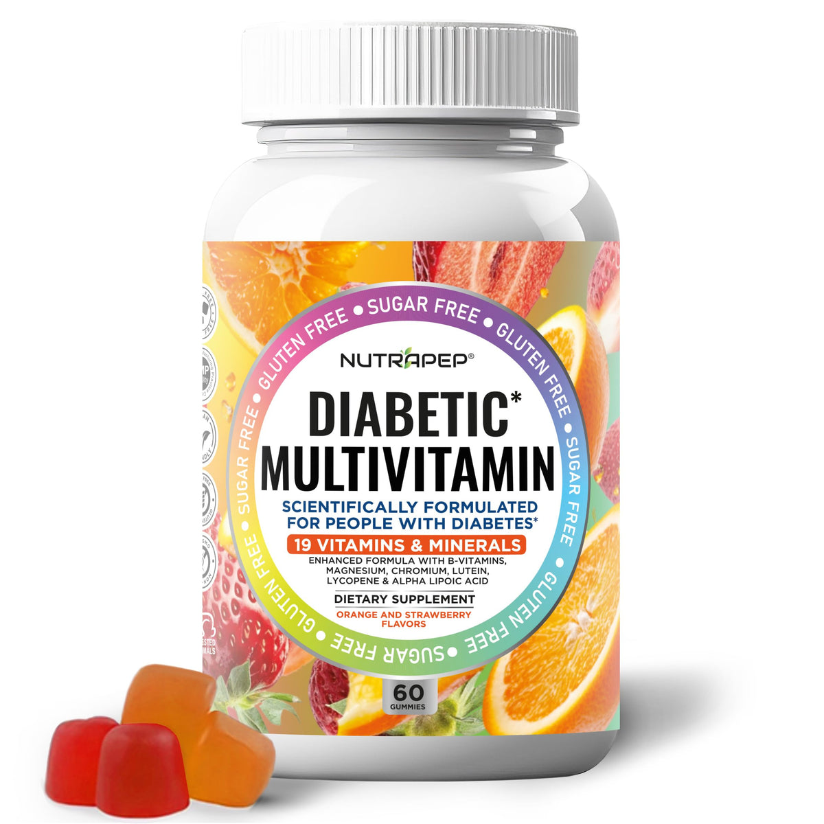 NutraPep Multivitamin Gummies front view packaging