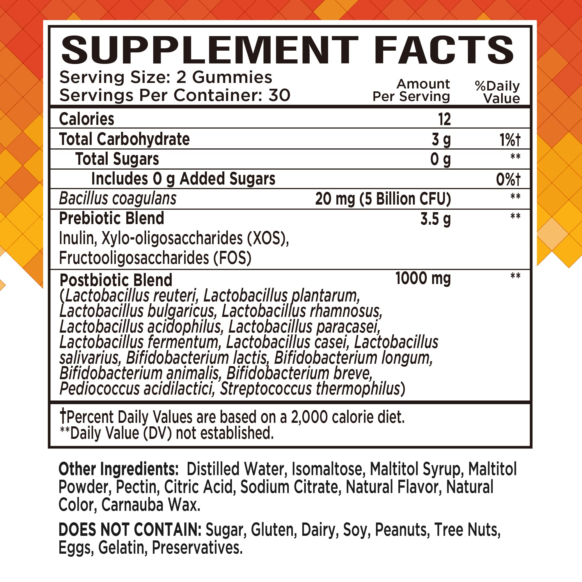 NutraPep PRE+POST+PROBIOTIC Gummies with fresh fruit background