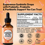 NutraPep Synbiotic Drops close-up of the liquid inside the dropper