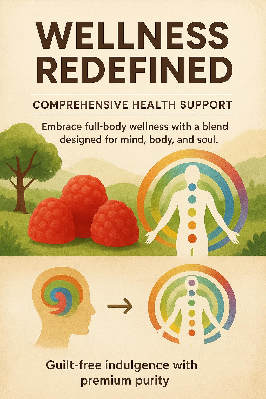 NutraPerfecto Menopause Support Gummies ingredients list on back