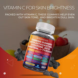 NutraPerfecto Tanning Gummies close-up of gummies