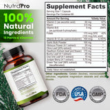 NutraPro Blood Pressure Support Herbal Supplement ingredients list