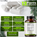 NutraPro Blood Pressure Support Herbal Supplement packaging details