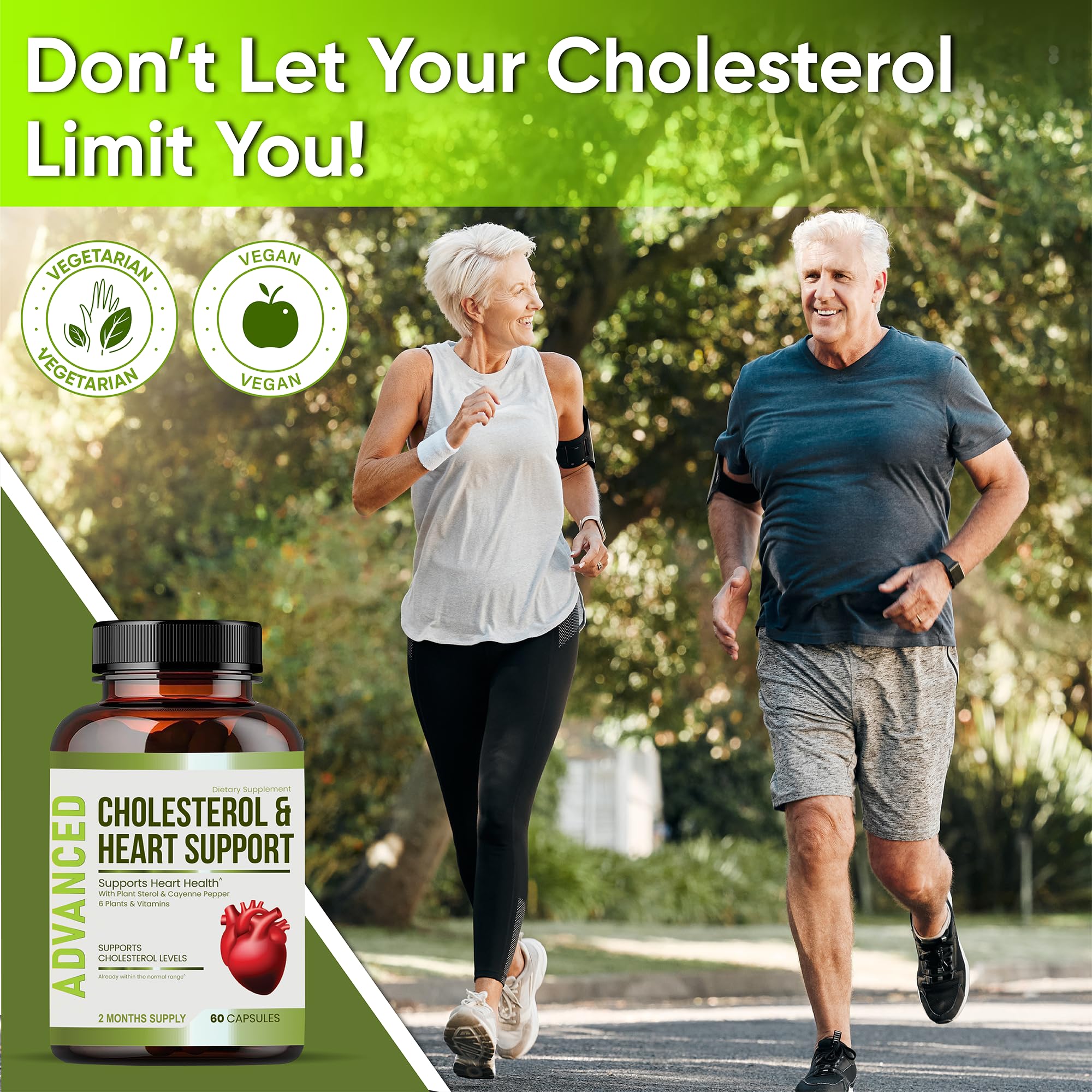 NutraPro Cholesterol Support Capsules back view