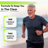 NutraPro Cholesterol Support Capsules bottle with label