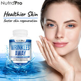 NutraPro Collagen Supplement capsule close-up