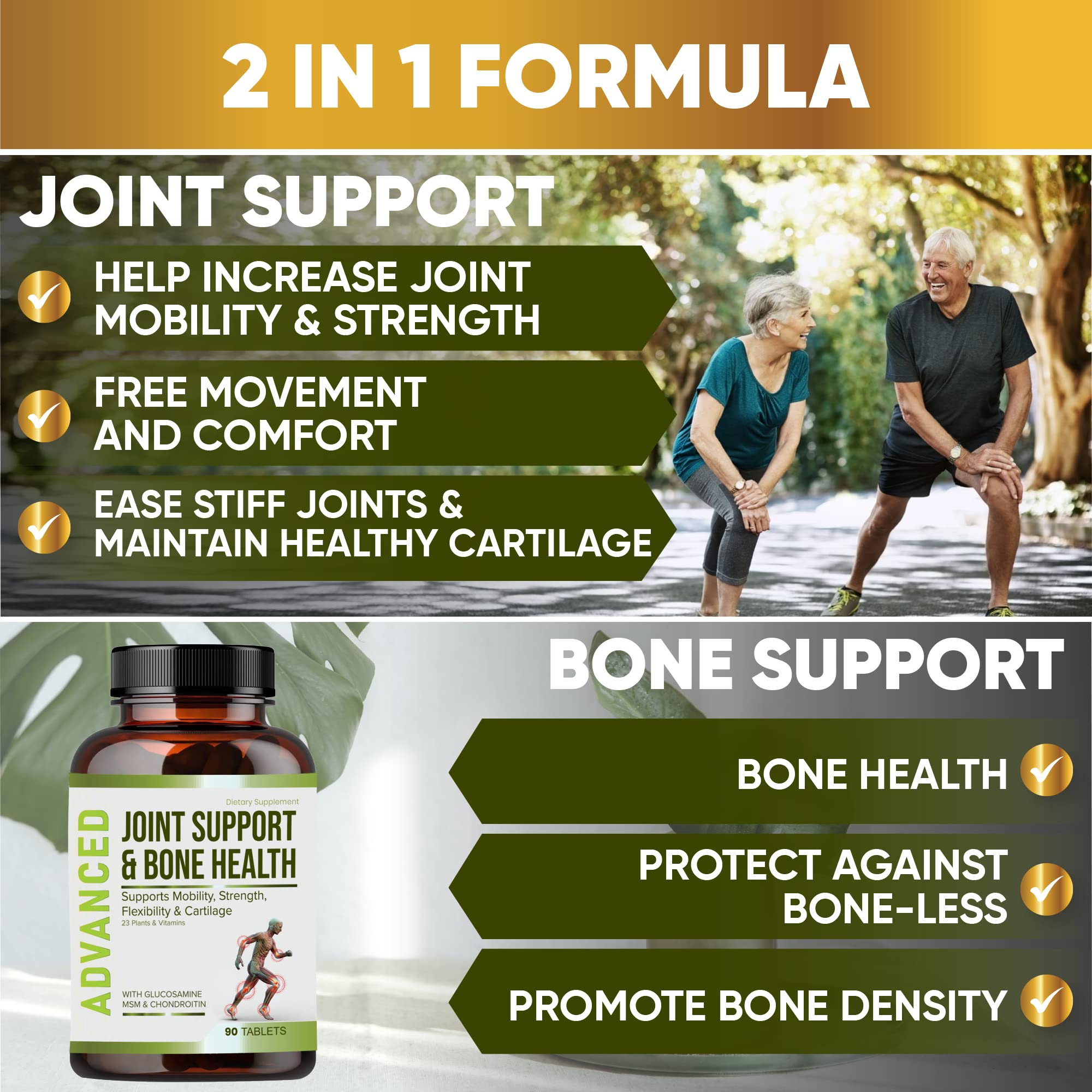 NutraPro Joint Supplement bottle side view