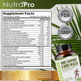 NutraPro Joint Supplement on a wooden table