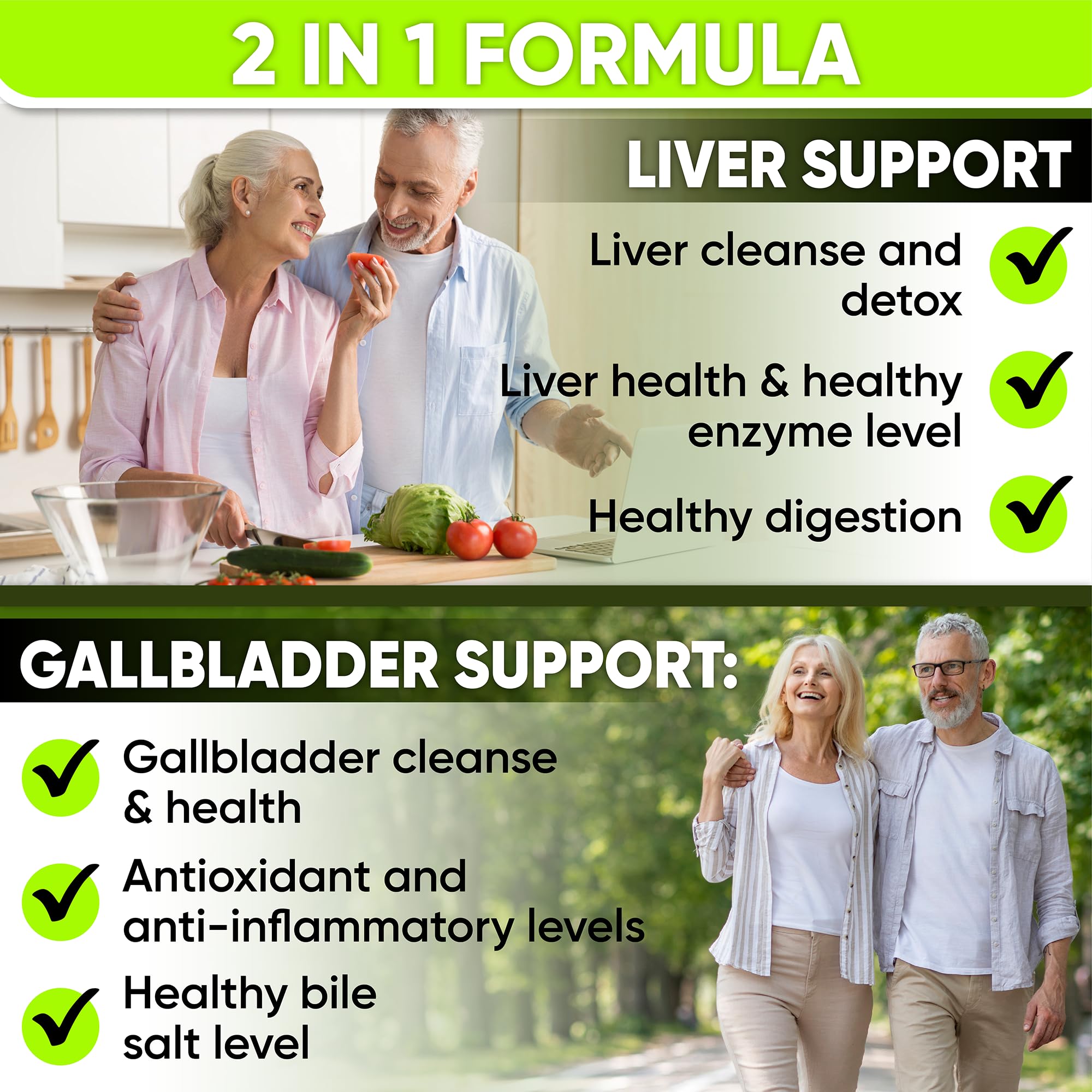 NutraPro Liver Support Supplement 60 Capsules side view