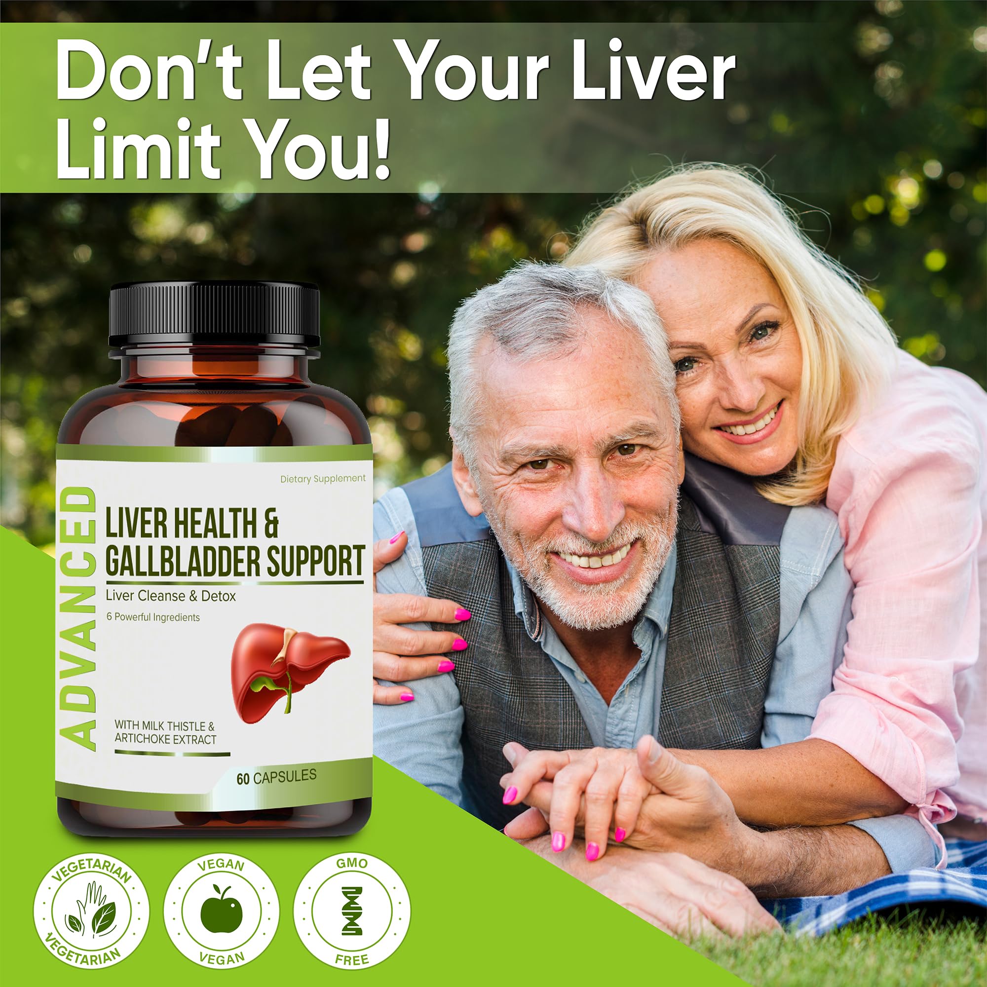 NutraPro Liver Support Supplement bottle with label