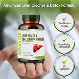 NutraPro Liver Support Supplement capsules on a table