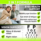 NutraPro Lutein Eye Health Supplement 60 Capsules side view