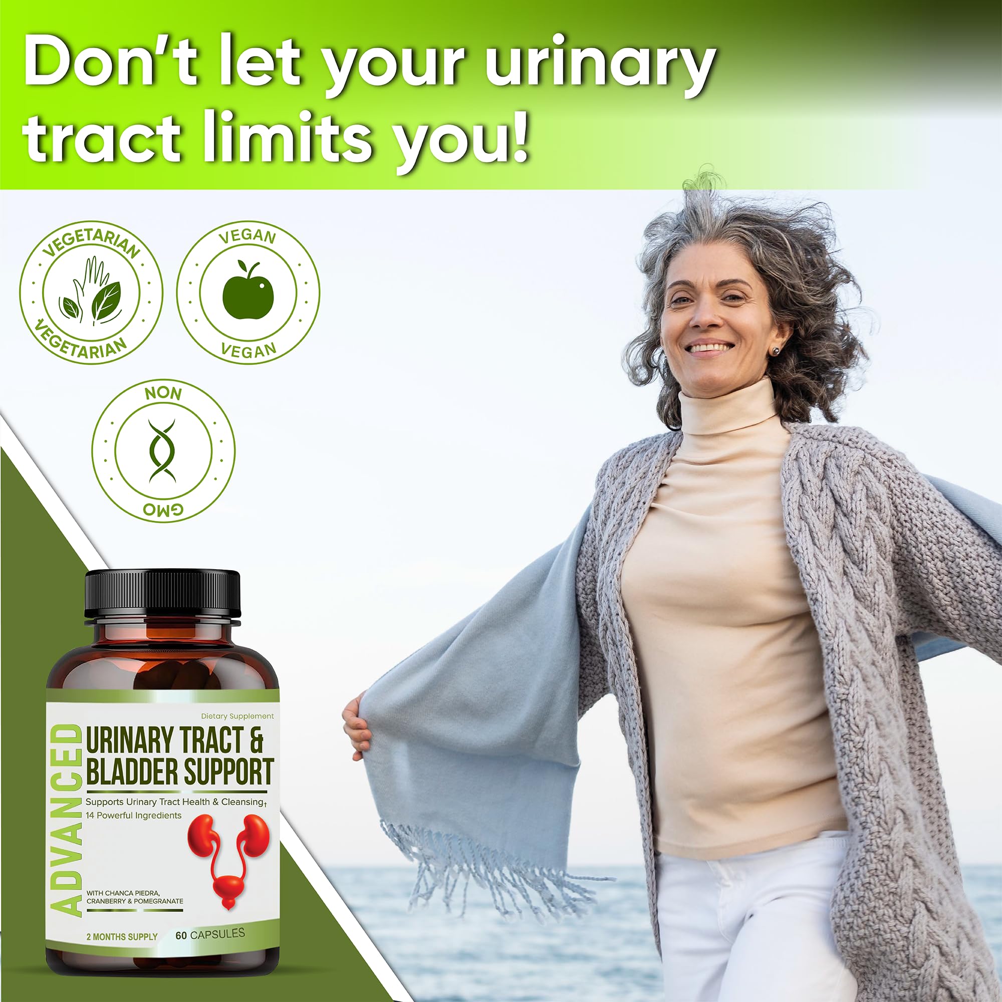NutraPro Urinary Tract Support Capsules with packaging