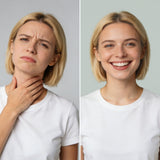 Nutrapure Comprehensive Thyroid Extracts capsules on a wooden surface