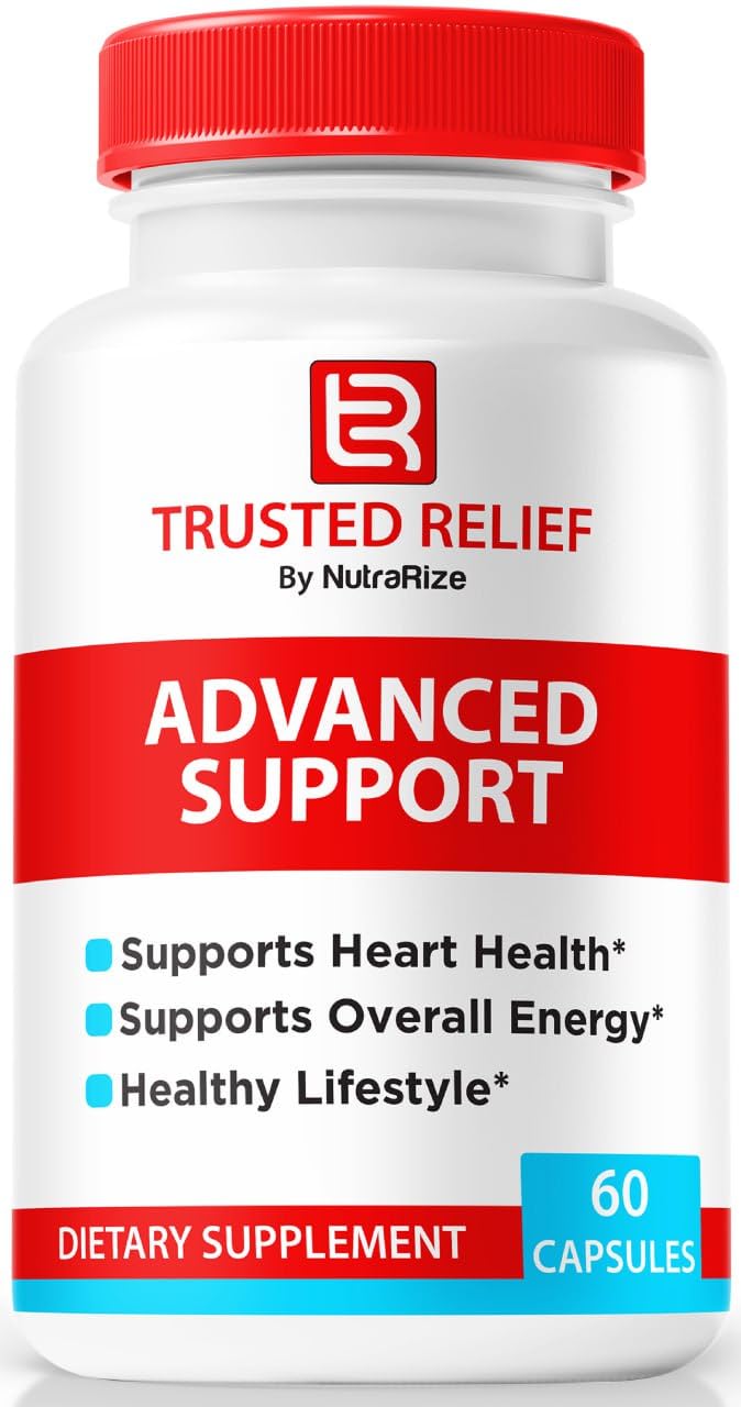 NutraRize Trusted Relief Capsules front view with packaging
