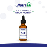 Nutrasal L-Alpha Glycerophosphocholine 60mL packaging details