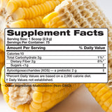 Nutrasumma Prebiotic Powder 218g on a kitchen counter