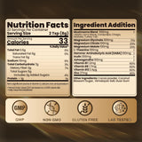 NUTRATASTE Calm Magnesium Powder 191g ingredients list