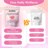 NUTRATASTE Collagen Complex Gummies 1500mg close-up of gummies