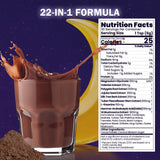 NUTRATASTE Mushroom Hot Cocoa powder in a bowl