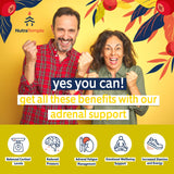 NUTRATEMPLE Adrenal Support Supplement capsules close-up