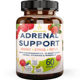 NUTRATEMPLE Adrenal Support Supplement front view