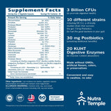 NUTRATEMPLE Complete Pre and Probiotics for Women 50g side view