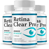 NutraTrust Labs Retina Clear Pro Capsules front view with 60 count