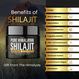 Nutravia Himalayan Shilajit Resin with measuring spoon