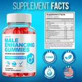 Nutravia Male support Gummies back view packaging