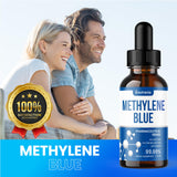 Nutravia Methylene Blue 132g side view highlighting packaging details