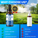 Nutravia Methylene Blue 132g with measuring scoop