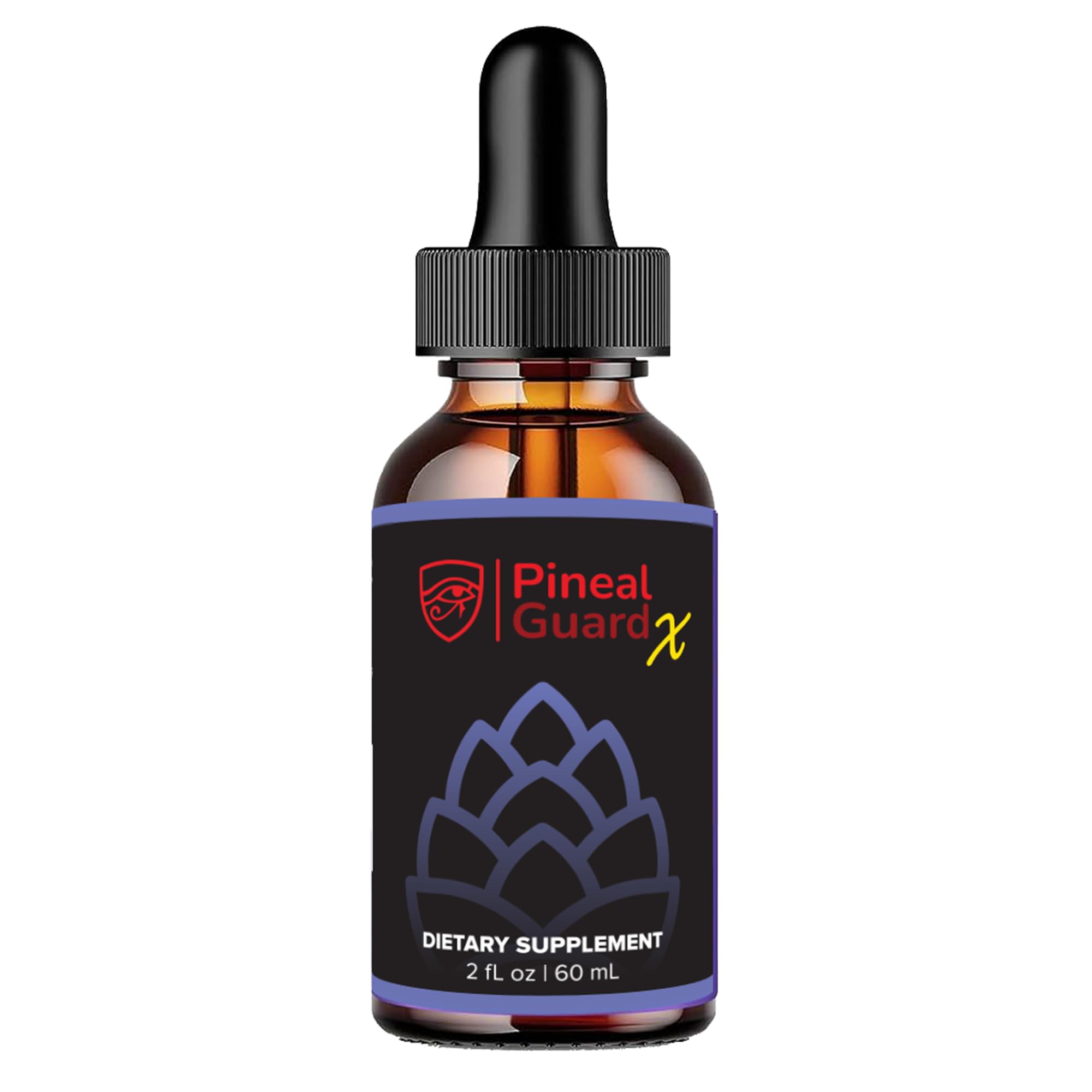 Nutraville Pineal Guard X Drops bottle front view
