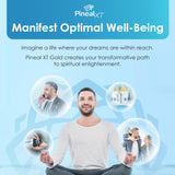 Nutraville Pineal XT Gold supplement side view packaging