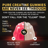 Nutravita Creatine Monohydrate Gummies bottle side view