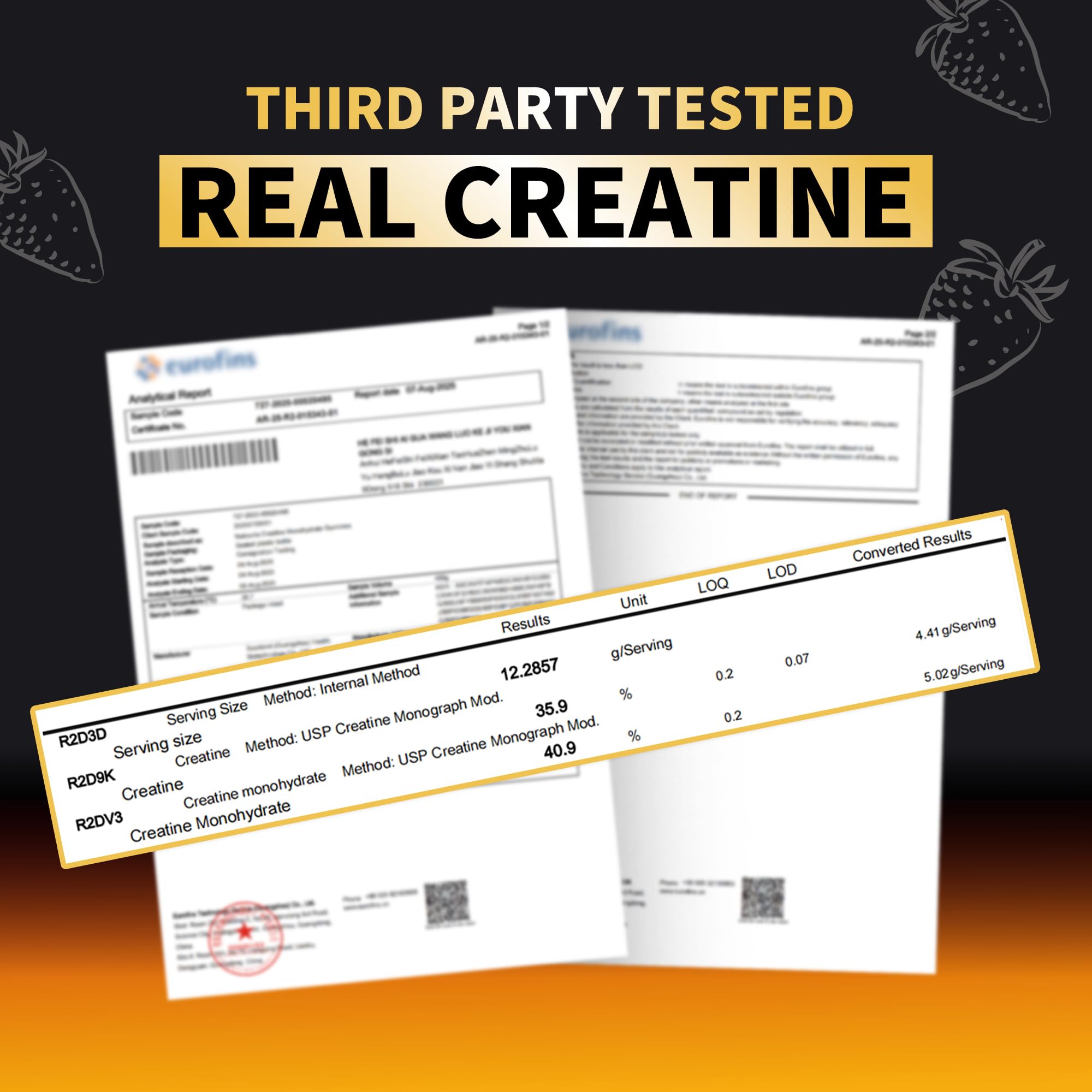 Nutravita Creatine Monohydrate Gummies bottle with label
