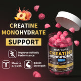 Nutravita Creatine Monohydrate Gummies in a hand